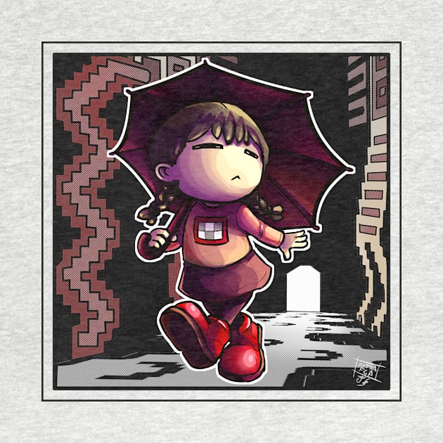 Yume Nikki fan art- ver-1 by Xotra FGA